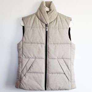 Lucy Inner Spark Puffer Vest Light Gray Size Small